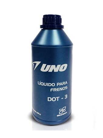 UNO LÍQUIDO PARA FRENOS DOT-3